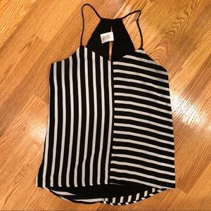 Express ✨ Reversible Striped & Black Cami